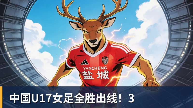九游体育中国U17女足全胜出线！3